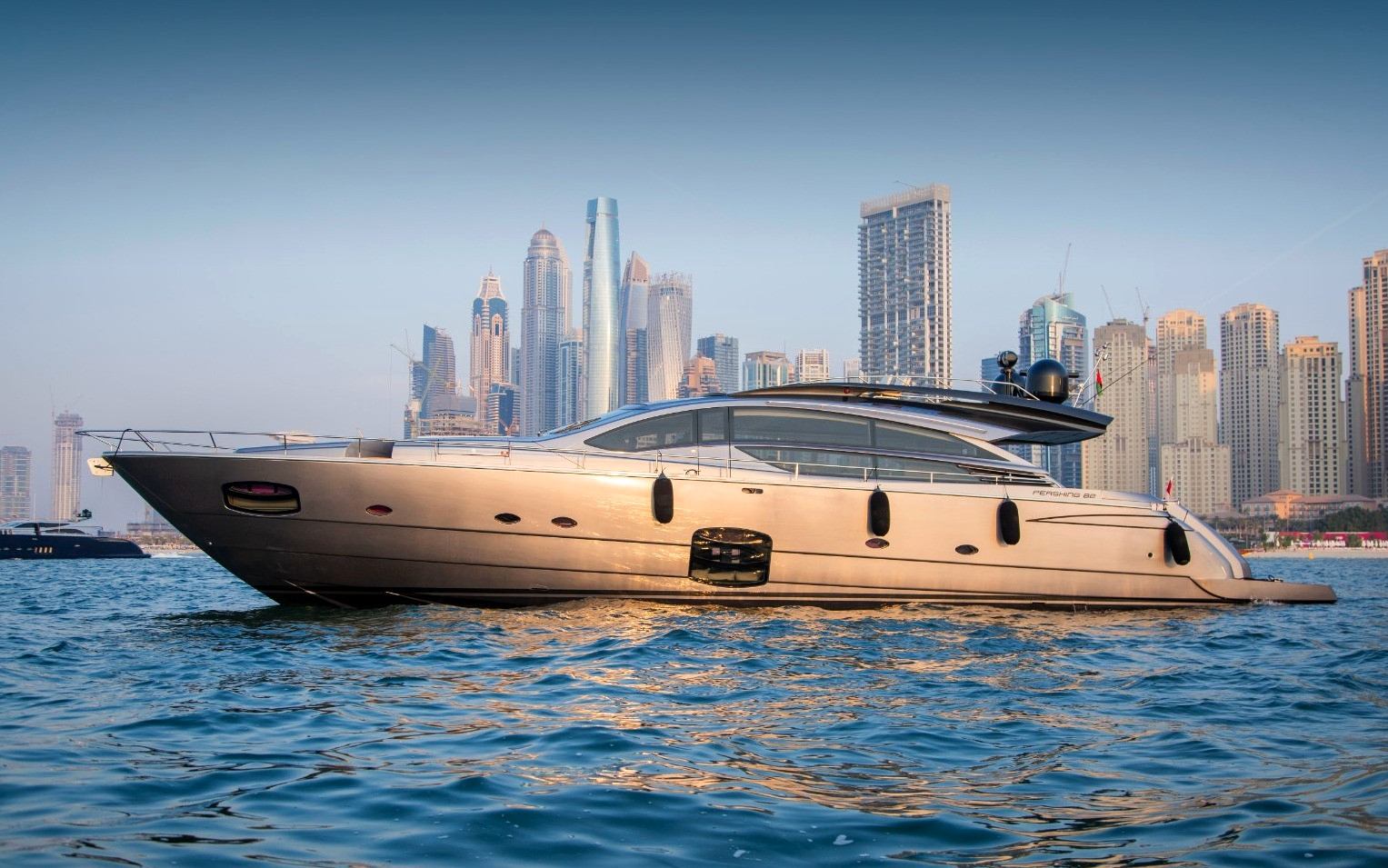 Pershing yacht in Dubai