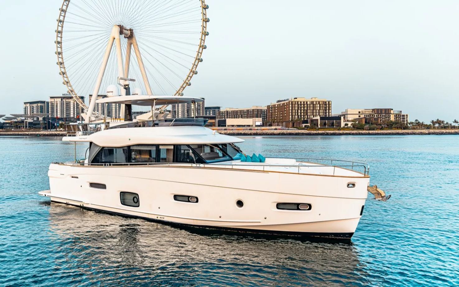 Azimut Magellano 66 ft yacht in Dubai